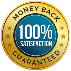 Money-back seal badge